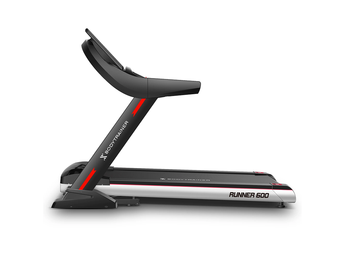 TROTADORA ELÉCTRICA BODYTRAINER 18 KM/H RUNNER 600 LITE C/APP ZWIFT 6