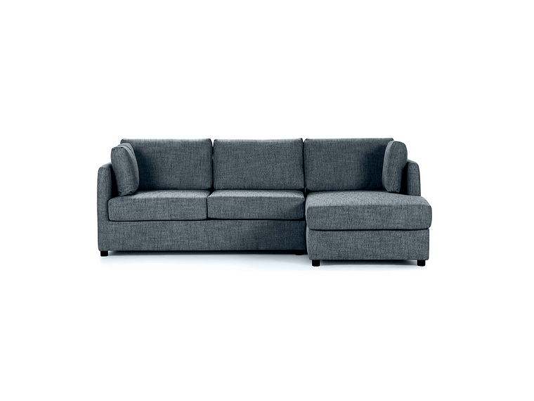 SOFÁ SECCIONAL CAMA ROSEN NOAH DERECHO 3 CUERPOS MELANGE DENIM 4