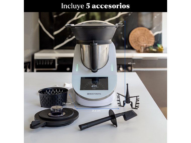ROBOT DE COCINA KITCHEN SUPER CONNECT 2 L EASYWAYS 5