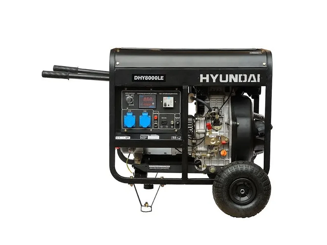 GENERADOR HYUNDAI DIESEL 6/6.5 KW/KVA MOD: 78DHY8000LE 5