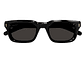LENTES SOL GUCCI NEGRO SUSTENTABLE - Miniatura 2