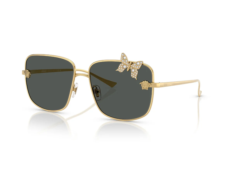 LENTES DE SOL MEDUSA BUTTERFLY DORADO VERSACE 1