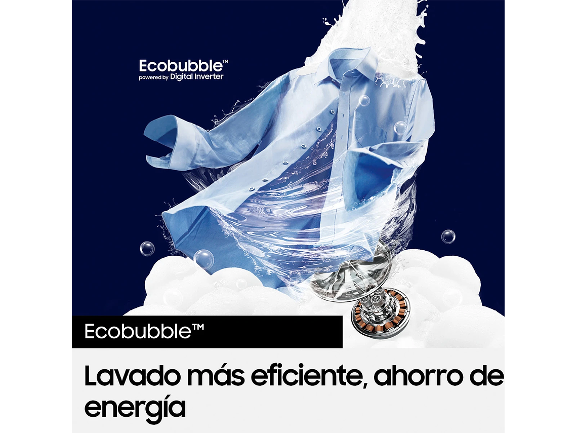 LAVADORA CARGA SUPERIOR SAMSUNG WA80F21S8BZS BE SPOKE 21KG NEGRO 9