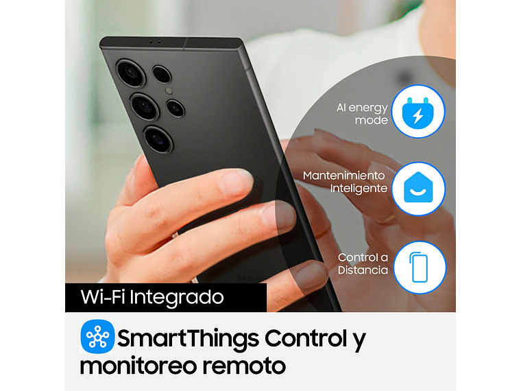 LAVADORA CARGA SUPERIOR SAMSUNG WA80F21S8BZS BE SPOKE 21KG NEGRO 11