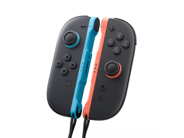 JOY-CON 2 NINTENDO SWITCH 2 (L/R) AZUL Y EN COLOR ROJO 4