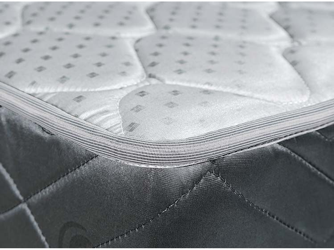 JUEGO DE DORMITORIO CELTA CAMA EUROPEA CADIZ 1 PLAZA + VELADOR GRANADA HONEY 3