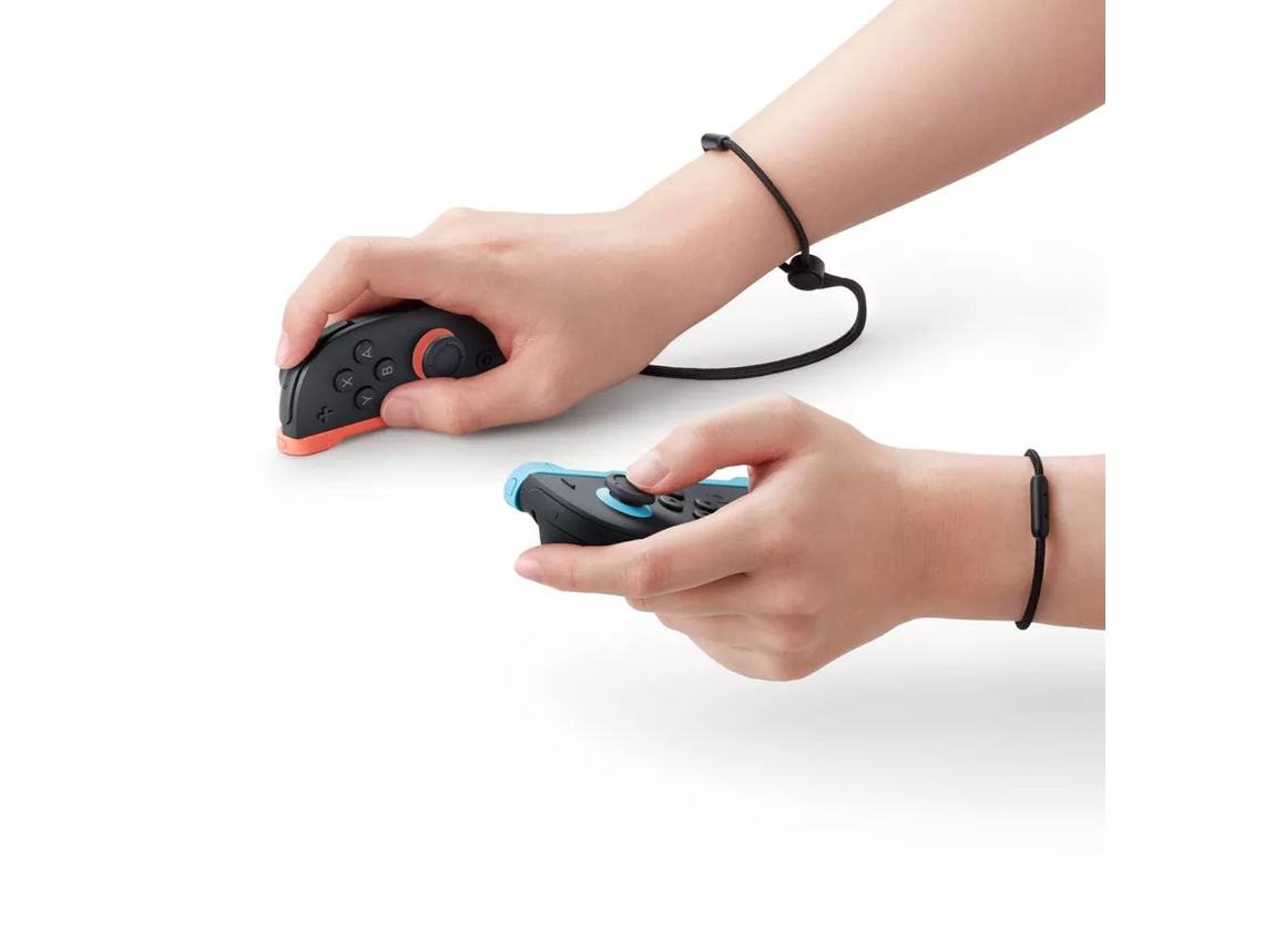 JOY-CON 2 NINTENDO SWITCH 2 (L/R) AZUL Y EN COLOR ROJO 5