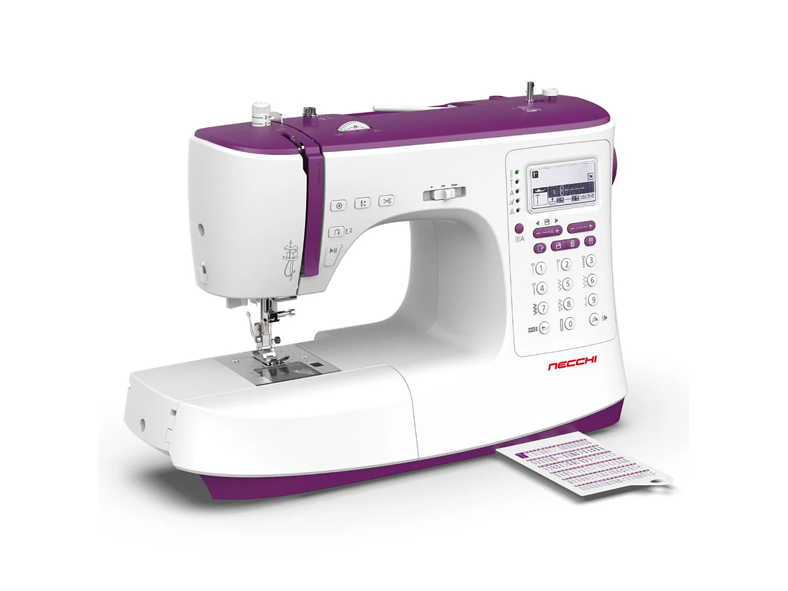 MAQUINA DE COSER NECCHI NC204A MÁQUINA DE COSER NC-204D 3