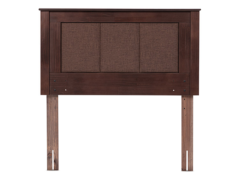 JUEGO DE DORMITORIO ROSEN CAMA EUROPEA INDIE 1.5 PLAZAS + SET RESPALDO RACHEL 3