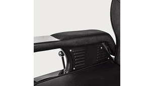 SILLA ACERO NEGRO BARBERIA PELUQUERIA PRO