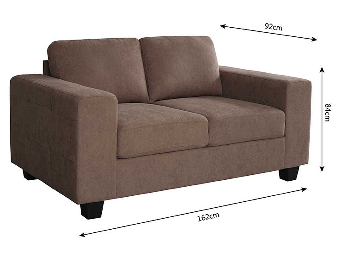 SOFÁ CIC TÁMESIS 2 CUERPOS TAUPE 3