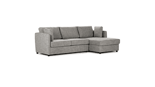 SOFÁ SECCIONAL CAMA ROSEN DERECHO NOAH TELA GRIS