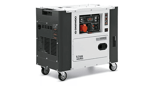 GENERADOR DIESEL 6.3KW INS 15HP + TABLERO TRANSF. ATS DAEWOO