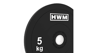 Par Bumper Plates Classic Black 5kg | HWM®