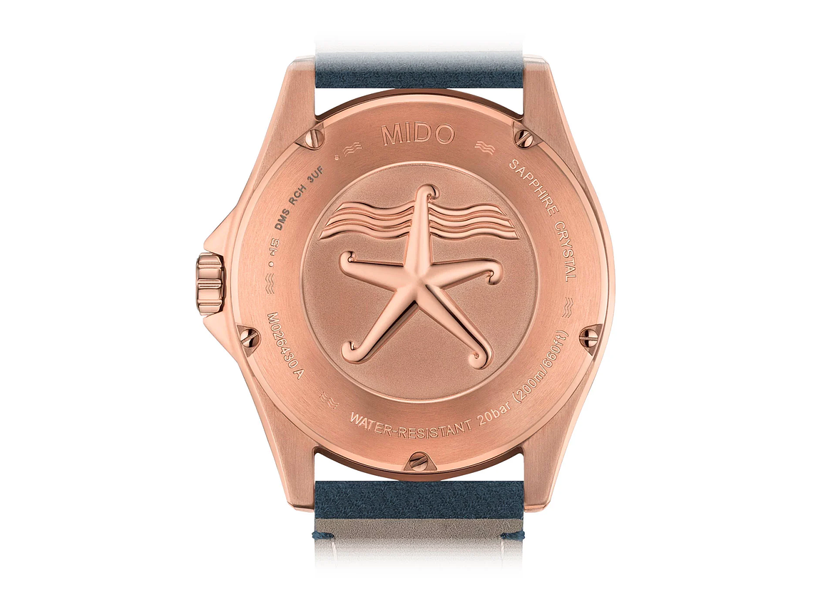 RELOJ MIDO OCEAN STAR 200 AZUL 5