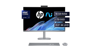 DESKTOP HP OMNISTUDIO X PC 32-C0001LA, INTEL CORE ULTRA 7, 16 GB, 1 TB SSD, 31.5, 4K
