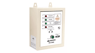 GENERADOR DIESEL 6.3KW INS 15HP + TABLERO TRANSF. ATS DAEWOO