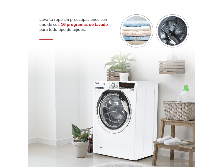 LAVADORA CARGA FRONTAL 11 KG 5