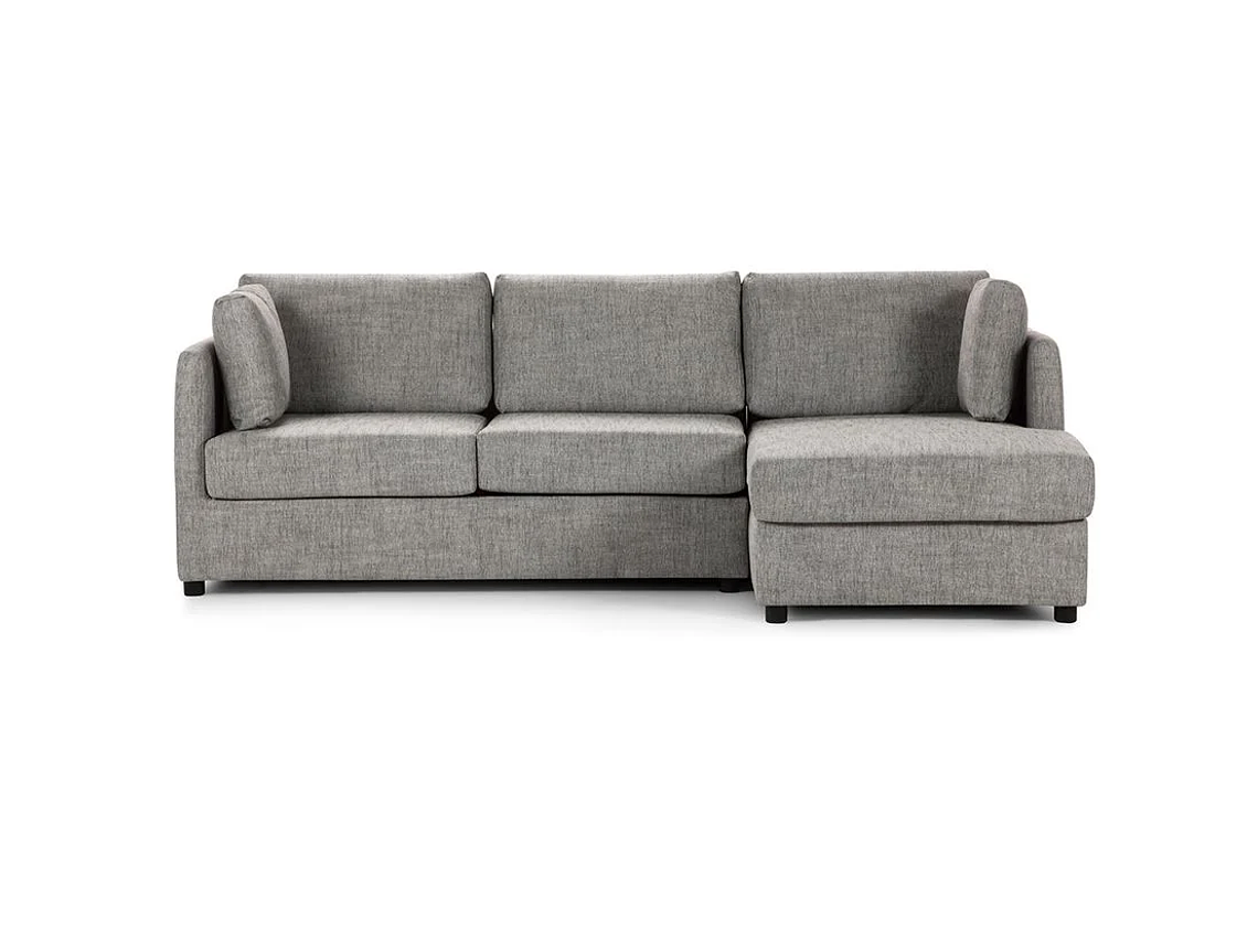 SOFÁ SECCIONAL CAMA ROSEN DERECHO NOAH TELA GRIS 5