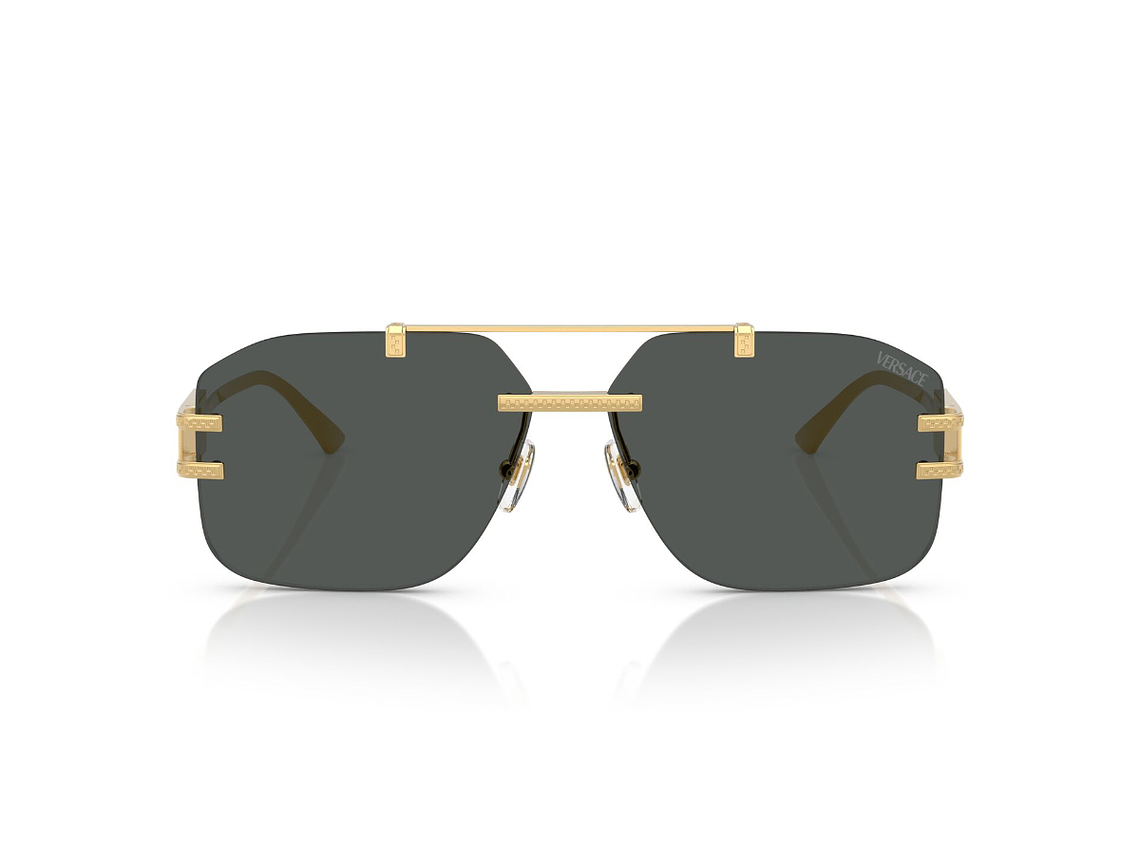 LENTES DE SOL DORADO VERSACE 4