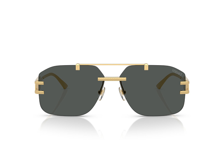 LENTES DE SOL DORADO VERSACE 4