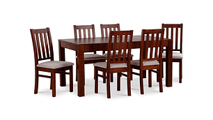 JUEGO DE COMEDOR CIC ÑUBLE 6 SILLAS