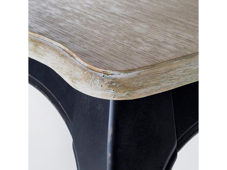 MESA COMEDOR VITTORIA CUADRADA NEGRA 120X120X75 2