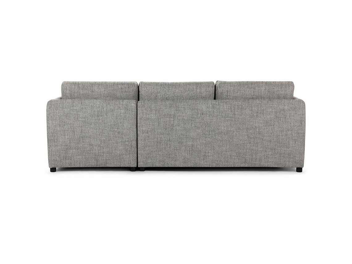 SOFÁ SECCIONAL CAMA ROSEN DERECHO NOAH TELA GRIS 8