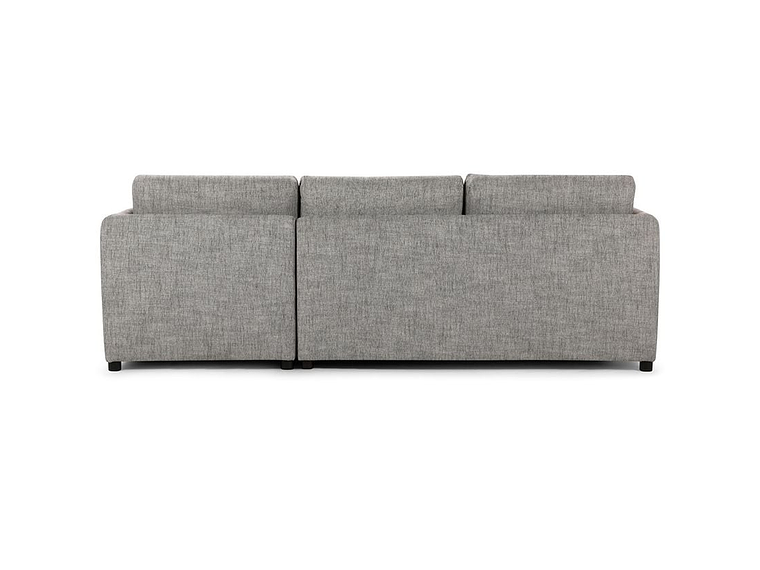 SOFÁ SECCIONAL CAMA ROSEN DERECHO NOAH TELA GRIS 8