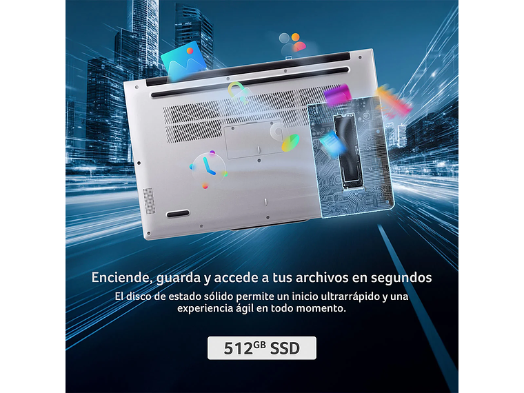 NOTEBOOK ACER ASPIRE LITE AL14-31P-MG40-1 INTEL CORE I3 8GB RAM 512GB SSD 14'' 4