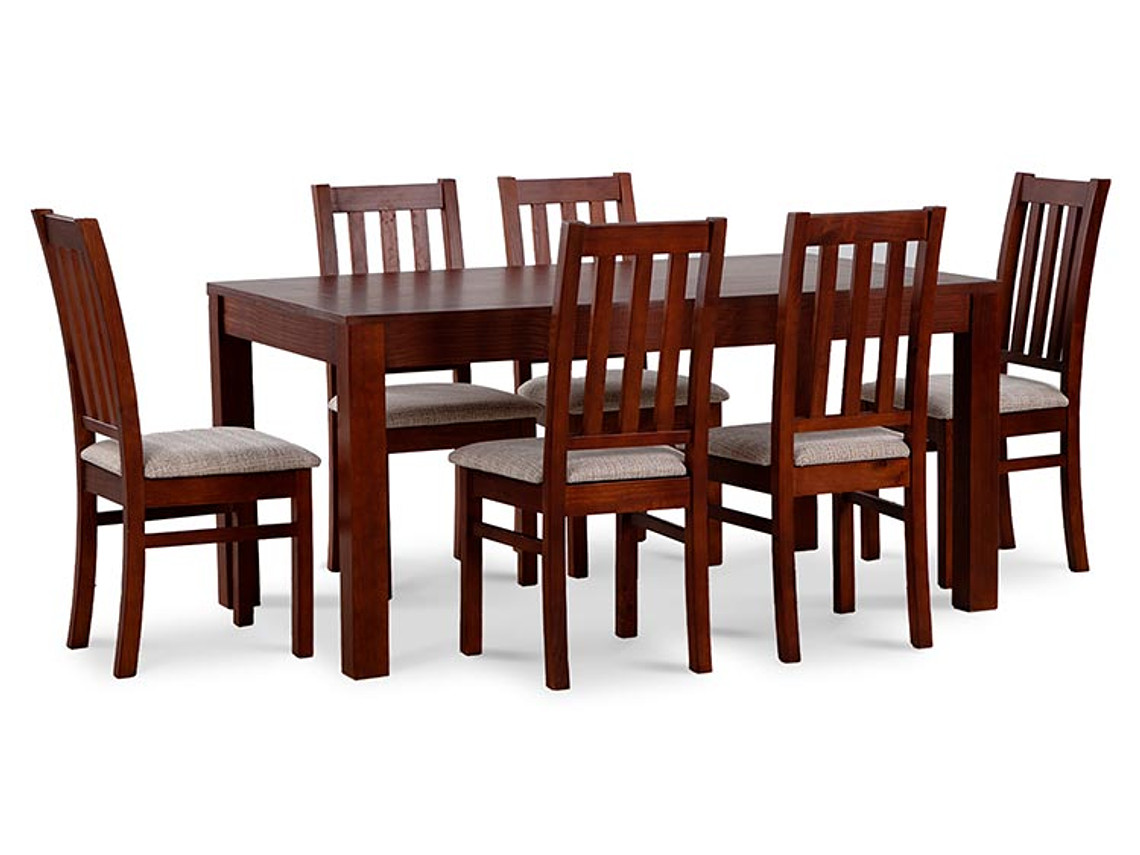 JUEGO DE COMEDOR CIC ÑUBLE 6 SILLAS 4