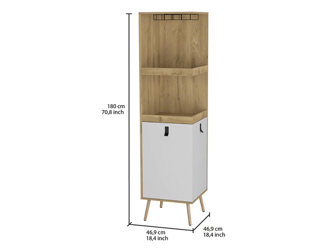 BAR TUHOME HUNA ESQUINERO 2P BEIGE 8