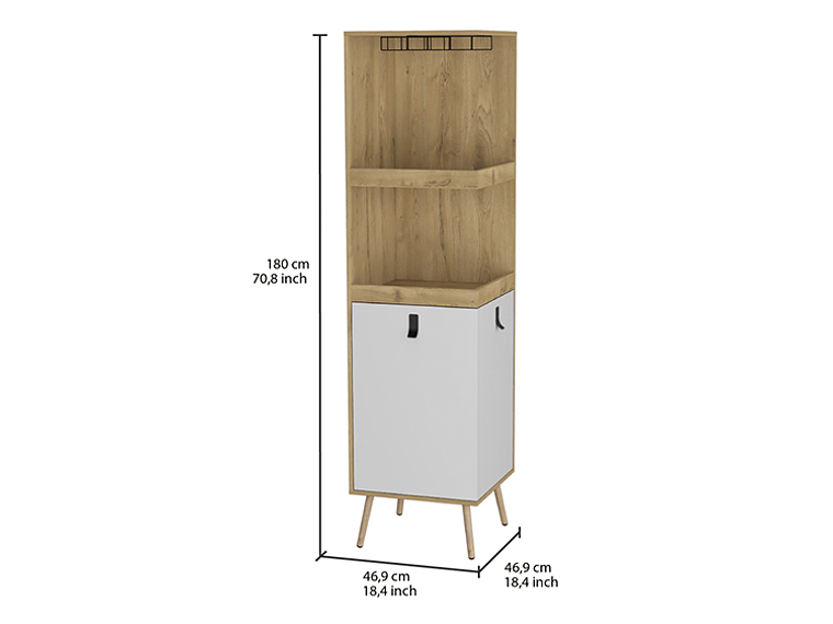 BAR TUHOME HUNA ESQUINERO 2P BEIGE 8