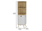 BAR TUHOME HUNA ESQUINERO 2P BEIGE - Miniatura 8