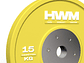 Par Bumper Plates Competición 15kg | HWM® - Miniatura 3