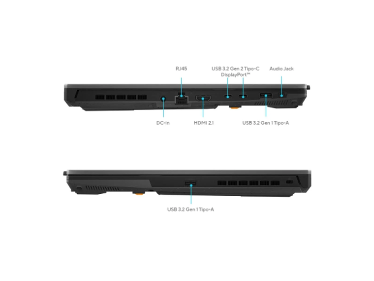 NOTEBOOK GAMER ASUS TUF F15 FX507VU-LP186W, 16'/16GB / 512GB 3