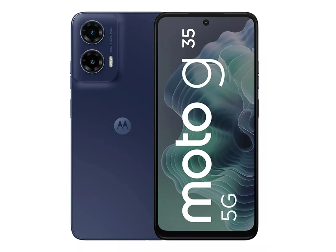 CELULAR MOTOROLA G35 5G 4 GB 128 GB EN COLOR NEGRO 5
