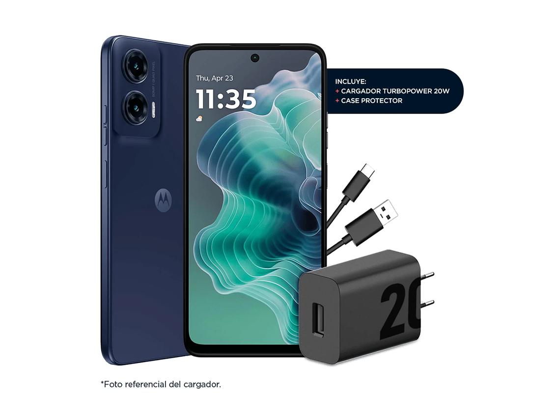 CELULAR MOTOROLA G35 5G 4 GB 128 GB EN COLOR NEGRO 6
