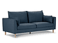 SOFÁ ROSEN CAVOUR 3 CUERPOS DENIM - Miniatura 2