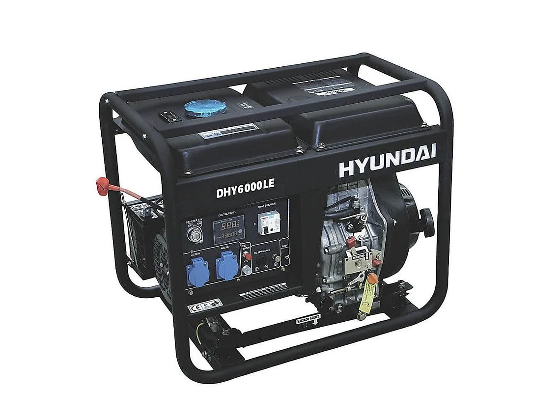 GENERADOR HYUNDAI 5/5.5 KW P/ELECTRICA ABIERTO DIESEL 1