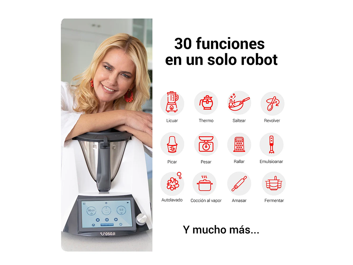 ROBOT DE COCINA OSOJIMIX OM6 5