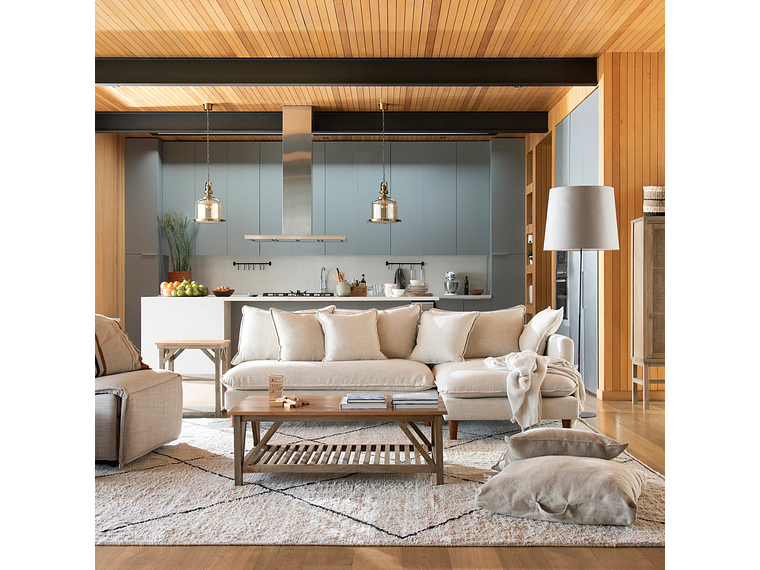 SOFÁ SECCIONAL ROSEN DUNSTER DERECHO 3 CUERPOS BEIGE 7