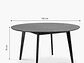 MESA COMEDOR FORM DESIGN CROSBY MADERA - Miniatura 2
