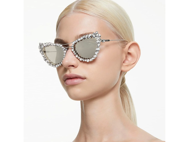 GAFAS DE SOL, ARTE, FORMA DE OJO DE GATO, SK7011EL, BLANCAS SWA5679552 5