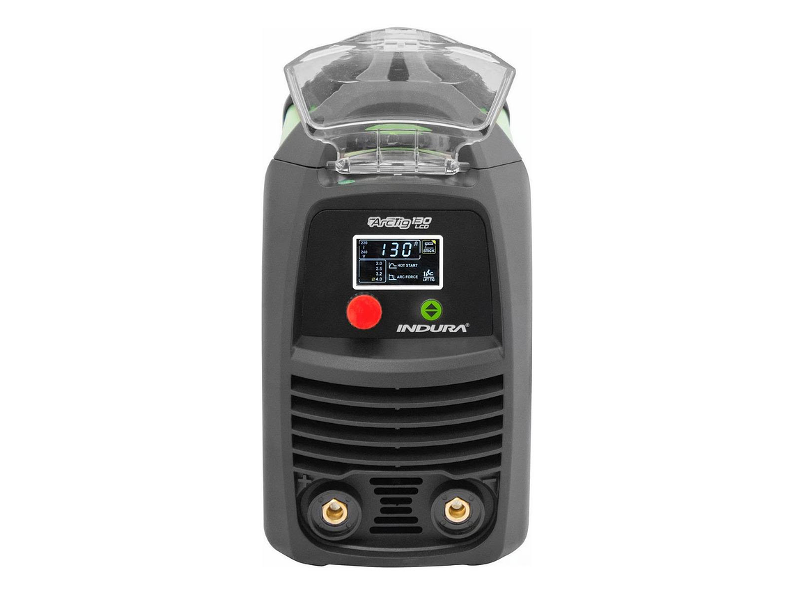 SOLDADORA INVERSORA ARCTIG 130 LCD VERDE CON PROTECCION AVANZADA 5