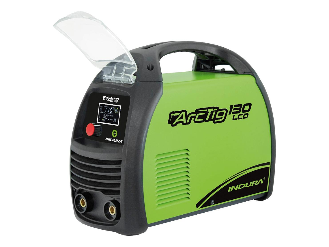 SOLDADORA INVERSORA ARCTIG 130 LCD VERDE CON PROTECCION AVANZADA 7
