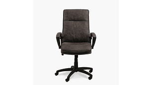 SILLA DISEÑO HOME OFFICE YORK GRIS OSCURO FORM