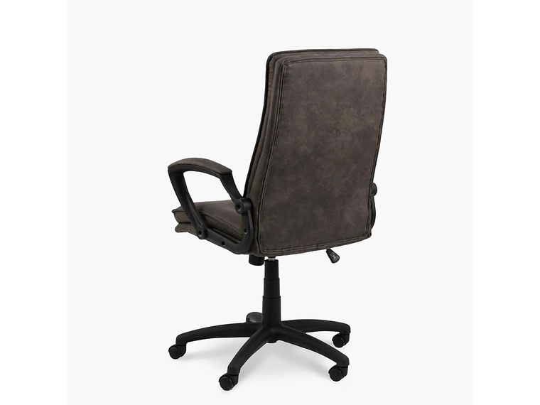SILLA DISEÑO HOME OFFICE YORK GRIS OSCURO FORM 6
