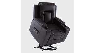 BERGER STAND UP BROWN CON VIBROMASAJE 8 PUNTOS + CONTROL REMOTO + CALEFACCION