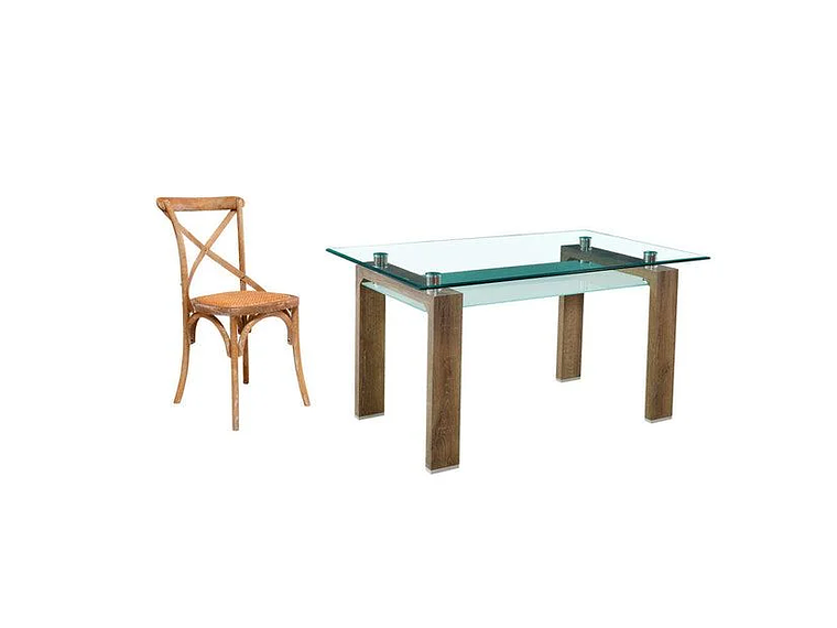 ESCRITORIO PRISMA ALBAYALDE + SILLA RETRO ALBAYALDE 1